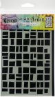 Dyan Reaveleys Dylusions Stencils 5 Inch X8 Inch Betsys Block 1 Pack of 1 Piece
