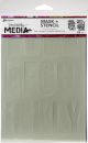 Dina Wakley Media Stencils Masks 6inchesX9inchesAlpha