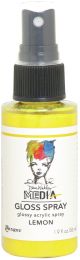 Dina Wakley Media Gloss Sprays 2oz Lemon 1 Pack of 1 Piece