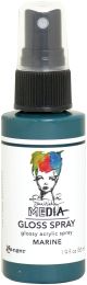 Dina Wakley Media Gloss Sprays 2oz Marine 1 pack of 1 piece