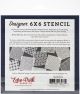 Echo Park Stencil 6 inch X6 inch All Star All Boy