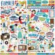 Family Night Cardstock Stickers 12 InchX12 Inch Elements