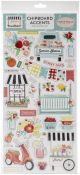 Summer Market Chipboard 6 inch X13 inch Accents Summer Market