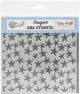 Echo Park Stencil 6 inch X6 inch Swimming Starfish Dive Into Summer