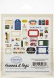 Carta Bella Cardstock Ephemera 33 Per Pkg Frames And Tags School Days