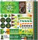 Reminisce Elements Cardstock Stickers 12 inch X12 inch Irish Sass