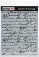 Darkroom Door Stencil 9 inch X12 inch Handwritten Script