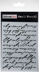 Darkroom Door Stencil 4.5 inch X6 inch Handwritten Script
