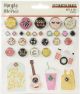 Kate and Ash Decorative Brads 30 Per Pkg 