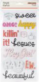 Kate and Ash Foam Stickers 62 Per Pkg 