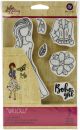 Prima Marketing Julie Nutting Mixed Media Cling Rubber Stamp Willow