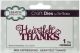 Creative Expressions Craft Dies By Sue Wilson Mini Expressions Heartfelt Thanks