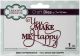 Creative Expressions Craft Dies By Sue Wilson Mini Expressions You Make Me Happy