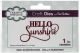 Creative Expressions Craft Dies By Sue Wilson Mini Expressions Hello Sunshine