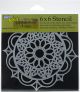 Crafter s Workshop Template 6 inch X6 inch Leaf Emblem