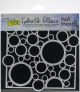 Crafters Workshop Template 6 Inch X6 Inch Bubble Rebound