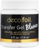 Deco Foil Transfer Gel BLANCO 4oz White