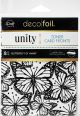 Deco Foil Toner Card Fronts By Unity 4.25 InchX5.5 Inch 8 Per Pkg Butterfly Fly Away