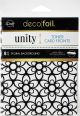 Deco Foil Toner Card Fronts By Unity 4.25 Inch X5.5 Inch 8 Per Pkg Floral Background