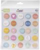 PinkFresh Chipboard Flair My Favorite Story 25 Per Pkg