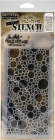 Tim Holtz Layered Stencil 4.125inchesX8.5inchesBubbles Layered