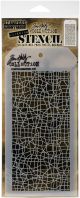 Tim Holtz Layered Stencil 4.125 InchX8.5 Inch Tangles Layered