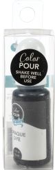 American Crafts Color Pour Resin Dyes .3ozOpaque Black