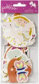 Live Life Happy Ephemera Cardstock Die Cuts 40 Per Pkg Icons W Per Foil Accents