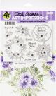 Art Impressions Florals Clear Stamp Floral Invites