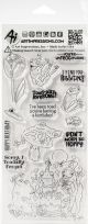 Art Impressions Funny Farm Clear Stamps Frog