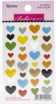 Cooper Epoxy Stickers Hearts Dog