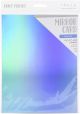Craft Perfect Mirror Cardstock 92lb 8.5 Inch X11 Inch 5 Per Pkg Mariana Mist