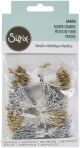 Sizzix Making Essential Flower Stamens 300 Per Pkg Metallic