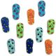 Buttons Galore Button Theme Pack Funky Flip Flops