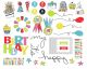 Cake Smash Ephemera Cardstock Die Cuts 