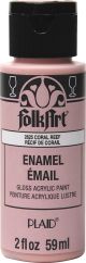 FolkArt Enamel Paint 2oz Coral Reef