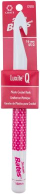 Susan Bates Luxite Plastic Crochet Hook Size Q Per 16mm