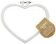 Anchor Plastic Heart Shaped Embroidery Hoops 6 Inch W