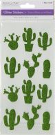 Multicraft Glitter Themed Stickers Cactus