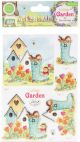 Craft Consortium 3D Decoupage and Topper Set Cottage Garden