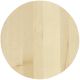 Basswood Circle Panel 8 InchX.75 Inch