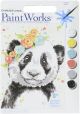 Paint Works Paint By Number Kit 8 inch X10 inch Panda