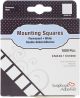 Scrapbook Adhesives Mounting Squares 1000 Per Pkg Permanent White .5Inch X.5Inch