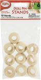 Doll Pin Stands 1 Per 2 Inch X 1 1 Per 8 Inch 10 Per Pkg