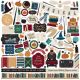 Witches and Wizards Cardstock Stickers 12 inch X12 inch Elements
