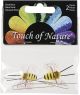 Bee On Wire .75 Inch 2 Per Pkg Yellow Per Black