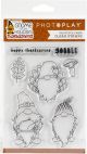 PhotoPlay Photopolymer Stamp Gnome For Thanksgiving
