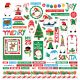 Gnome For Christmas Stickers 12 inch X12 inch Elements