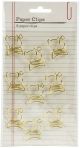 American Crafts Jumbo Shaped Paper Clips 9 Per PkgCat