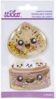 Sticko Confetti Stickers Dumpling 2 Per Pkg